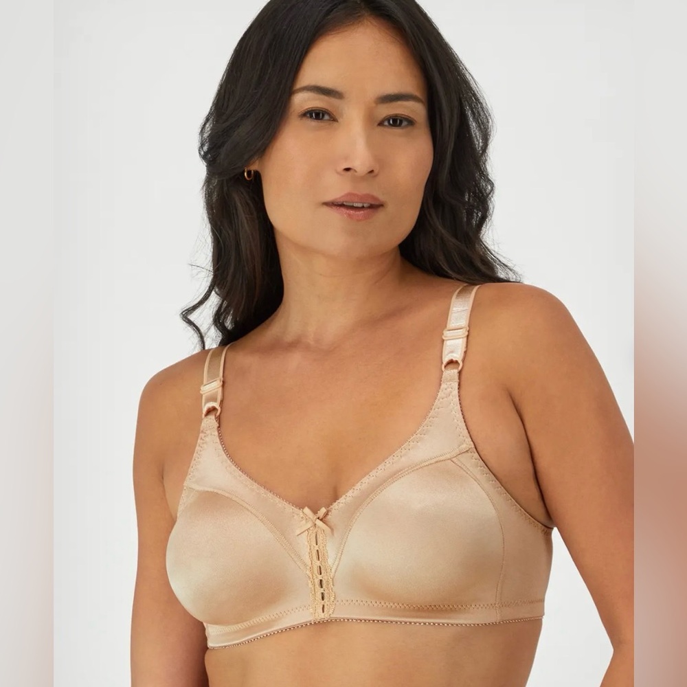 Bali Double Support Wireless Bra - Nude - 34DD